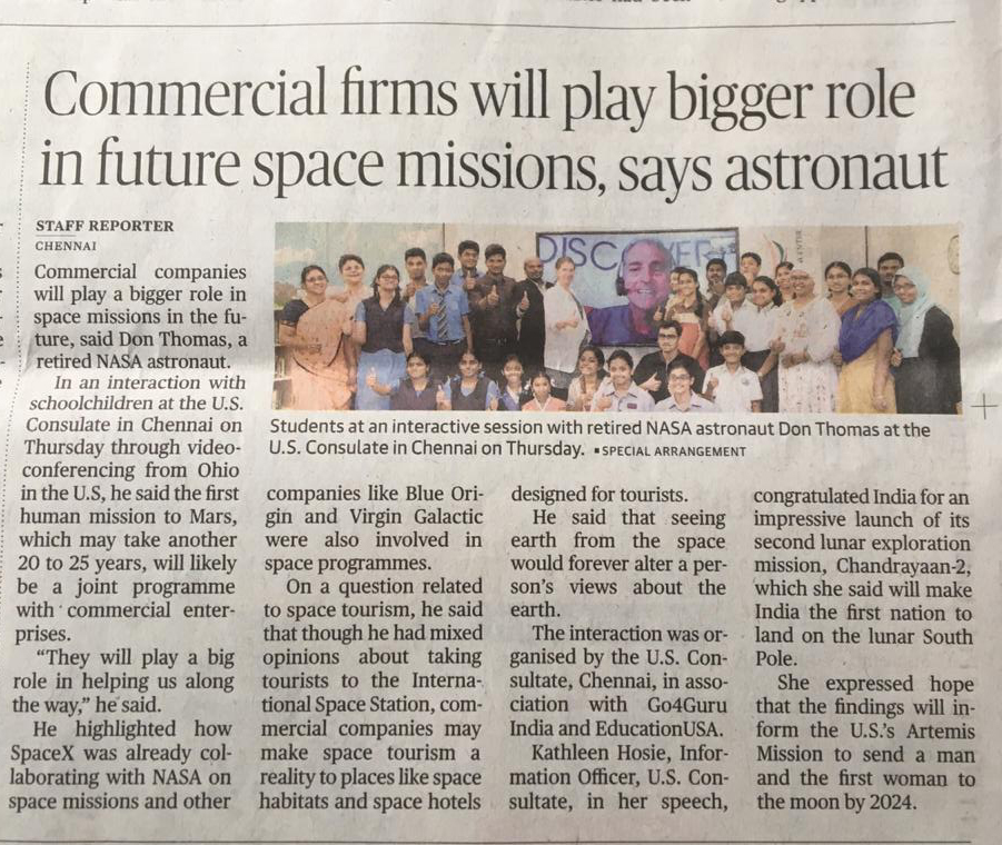 Report by The Hindu